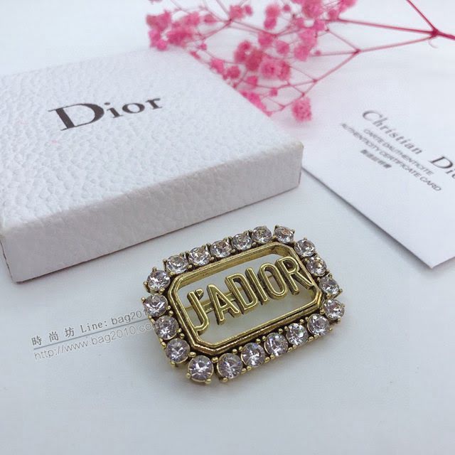 Dior飾品 迪奧經典熱銷款經典復古字母JADIOR胸針胸花  zgd1250